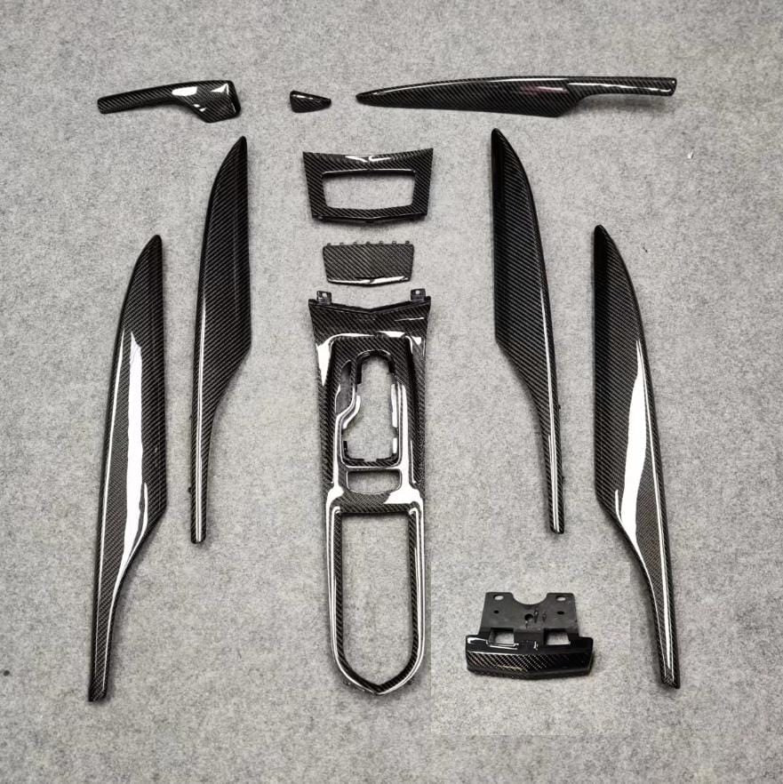2016 - 2019 Cadillac ATS & ATS-V Coupe or Sedan | Carbon Fiber Interior Trim Piece Set